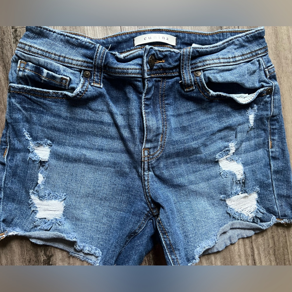 Eunina women’s Jean shorts small